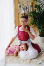 Little Frog  Wrap Sling  Art.160796 Ruby