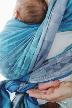 Little Frog  Wrap Sling  Art.160833 Navy Illusion