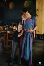 Little Frog Wrap Sling Art.160854 Lovely Nightfall
