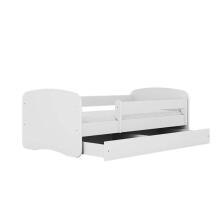 Bed babydreams white without pattern without drawer without mattress 180/80