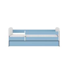 Bed babydreams blue without pattern with drawer without mattress 160/80