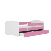 Bed babydreams pink without pattern without drawer without mattress 140/70