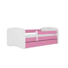 Bed babydreams pink without pattern with drawer without mattress 180/80