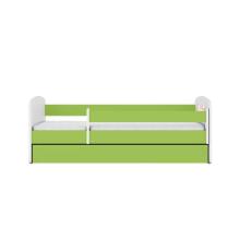Bed babydreams green horse with drawer with non-flammable mattress 160/80