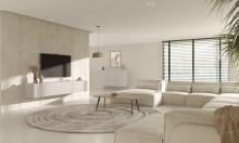 Dallas white chest of drawers