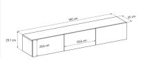 Dallas Oak Artisan TV cabinet