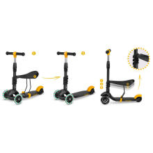 Ricokids Cubi Art.163367 Black Kolmerattaline roller