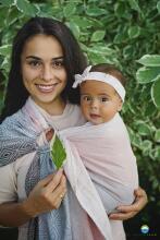 Little Frog Ring Sling Cotton Art.164083 Foggy Cube