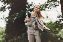 Little Frog Ring Sling Cotton Art.164086 Night Wildness