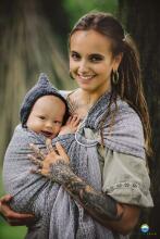 Little Frog Ring Sling Cotton Art.164105 Lemon Wildness