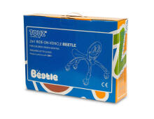 RIDE-ON PUSH CAR BEETLE GREEN