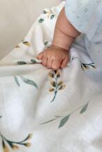 Bebe Basic Muslin Art. 057 Cotton muslin gauze swaddle 1 pc, 60x80 cm