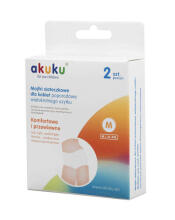 AKUKU Art. A0233 Korduvkasutatavad sünnitusjärgsed võrkpüksid (suurus M, 2 tk)