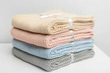 Knitted Blanket – grey
