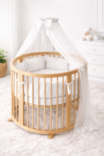 La Bebe™ Smart Bed Art.16722 Laste poroloonmadrats 72x72x7 cm (Ühildub Ingvartiga)