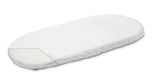 Bamboo sheet for the pram White 35x75