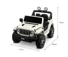 OFF-ROAD BATTERY VEHICLE JEEP RUBICON CAMO