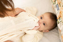 OPENWORK BLANKET LULU COFFEE BEIGE