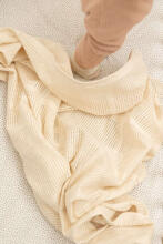OPENWORK BLANKET LULU COFFEE BEIGE