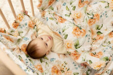TWO-ELEMENT BEDDING PEONY 100X135 CM