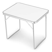 Складной стол для пикника 70x50см белый