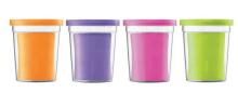 Ikonka Art.KX3557 Creativ plastmass 4x114g 4tk.