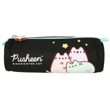 Ikonka Art.KX3765_2 Pusheen Pastel must torukujuline pliiatsikarp