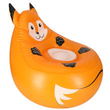 Ikonka Art.KX3998_2 BESTWAY 75116 Täispuhutav rebane pouffe tool