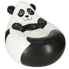 Ikonka Art.KX3998_1 BESTWAY 75116 Täispuhutav panda pouffe tool