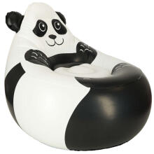 Ikonka Art.KX3998_1 BESTWAY 75116 Täispuhutav panda pouffe tool