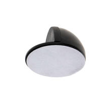 Ikonka Art.KX4921_1 Liimitav uksestopper must