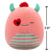 SQUISHMALLOWS pehme mänguasi Sõbrapäeva eri, 19 cm