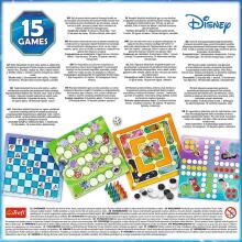 TREFL DISNEY lauamängude komplekt 15-ühes