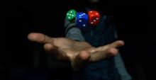 Toi Toys Cube Art.172205 Täringud 1,6 cm, 1 tk.