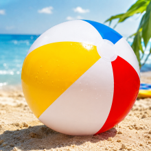 I-Toys Beach Ball Art.176810 Erksavärviline täispuhutav rannapall 61 cm