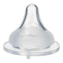 PPSU Baby Bottle, 180ml , Peony, b.box