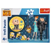 TREFL MINIONS Mini pusle Minionid, 54 osa