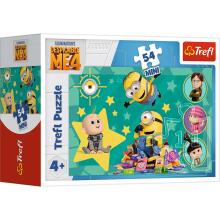 TREFL MINIONS Mini pusle Minionid, 54 osa