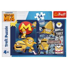 TREFL MINIONS Mini pusle Minionid, 54 osa