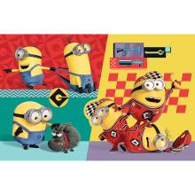 TREFL MINIONS Mini pusle Minionid, 54 osa