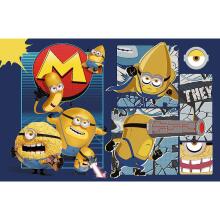 TREFL MINIONS Mini pusle Minionid, 54 osa