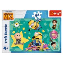 TREFL MINIONS Mini pusle Minionid, 54 osa