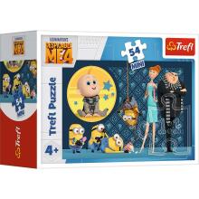 TREFL MINIONS Mini pusle Minionid, 54 osa