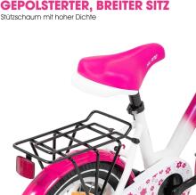 Royal Baby Kids Bike Wheels Collas 12'  Art.17841 Pink Laste kaherattaline jalgratas lisaratastega