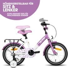 Royal Baby Kids Bike Wheels Collas 12'  Art.17842 Violet  Laste kaherattaline jalgratas lisaratastega