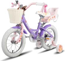 Joystar Kids Bike Wheels Collas 12'  Art.17843 Violet Laste kaherattaline jalgratas lisaratastega