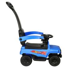 Bebe Basic Kid's Step Car with Parent Handle Art.179725 Laste astmeline auto vanemate käepidemega, sinine