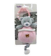 Tulilo Bear Art.9022 Muusikaline mänguasi Kaisukaru 13 cm