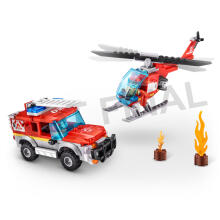 MAX CITY konstrukrtor Fire Station, 245tk
