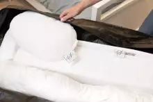 Basic CS Lline Care & Support Pillow Bag Art.184777 Black  Sleep Again padja hoiu- ja transpordikott